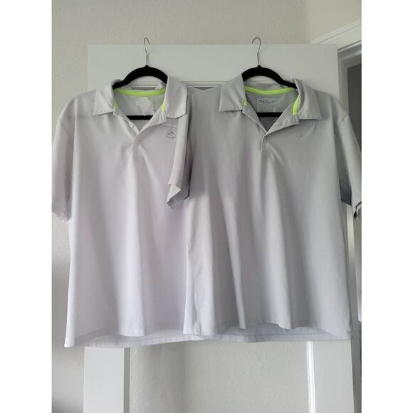 ‎Two Skailz Fishing Shirts Polo Style Size Small - Picture 1 of 5